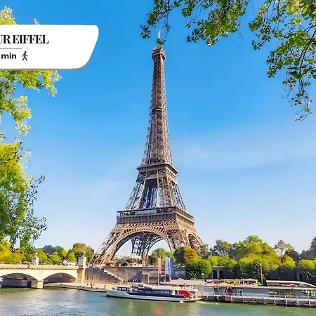 Apartmán Tbs 318 - Superb With Eiffel Tower View Paříž